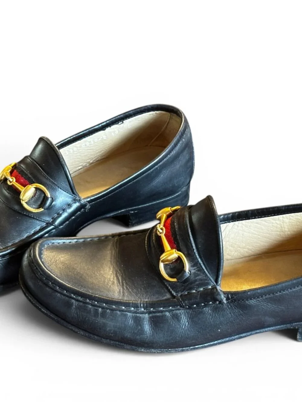 Gucci Black Leather Horsebit Loafers 10.5 D-Men’s Size 110 0010/2